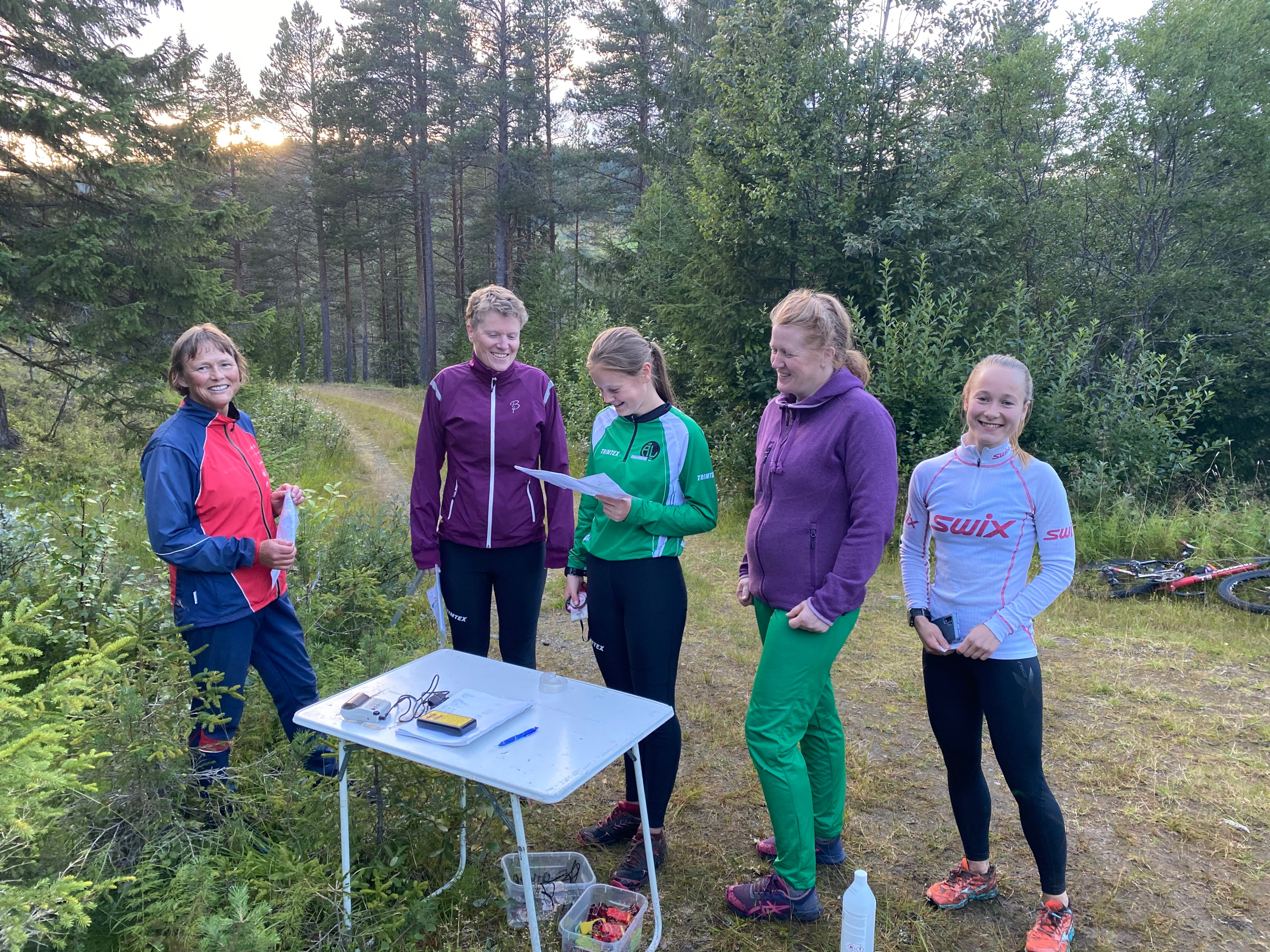 Treningsløp i Leveld